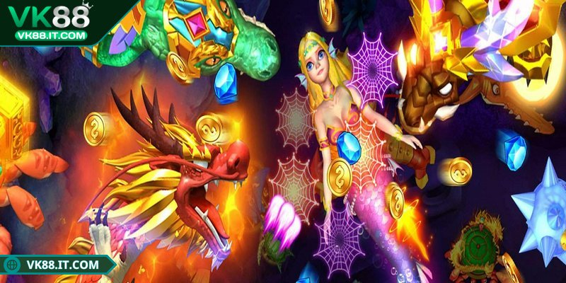 Các loại boss trong game bắn cá phổ biến VK88 đáng săn nhất Long vương, loài sinh vật quen thuộc khi săn bắn