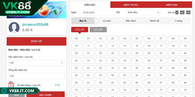 Phân tích lô kép dễ trúng VK88: Bí quyết soi cầu hiệu quả Lô kép lệch là những cặp số mà hai chữ số là bóng dương của nhau