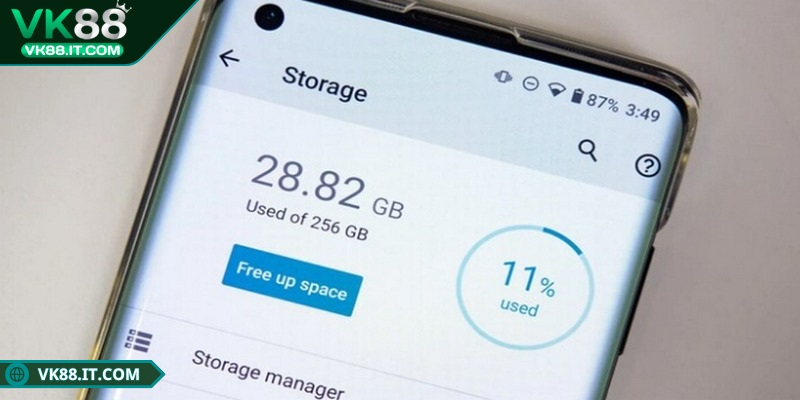 Ứng dụng mobile có gì nổi bật 2025 VK88 và lời giải đáp Cần kiểm tra bộ nhớ trống đảm bảo đủ chỗ tải app xuống